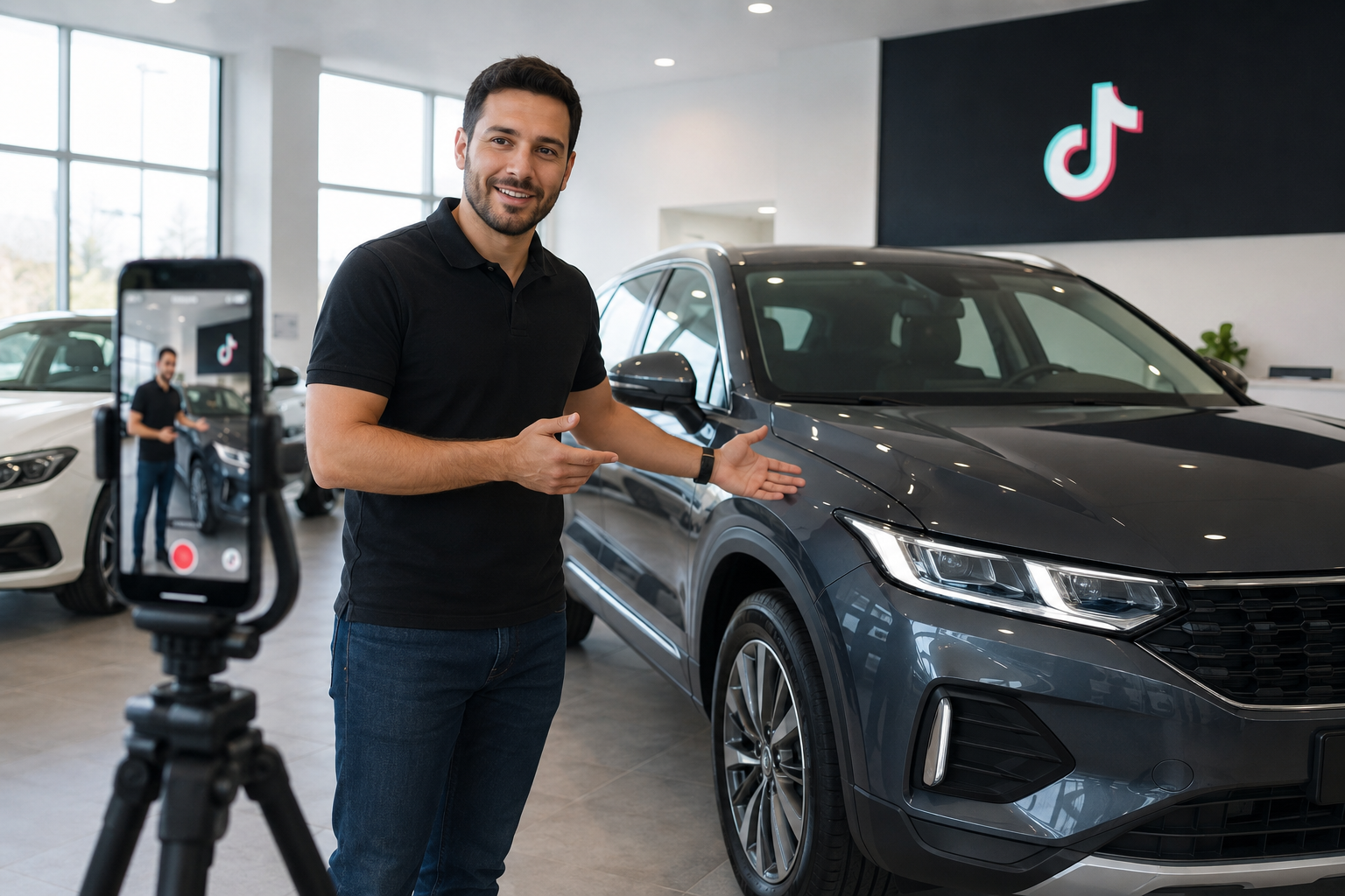 TikTok para venta de autos